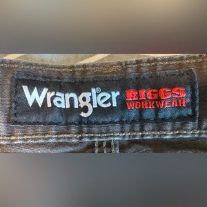 Wrangler Riggs Brown Jeans Heavy Duty. Lightly worn and a lot more life in them